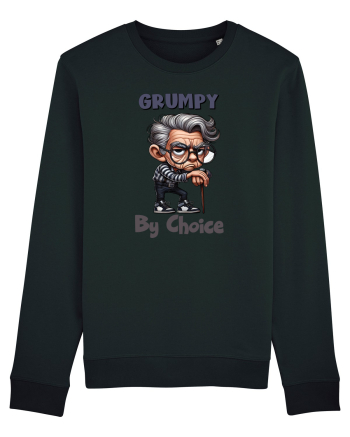 Grumpy By Choice | Grandpa | Bunicul Tafnos Black