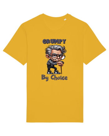 Grumpy By Choice | Grandpa | Bunicul Tafnos Spectra Yellow