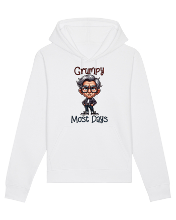 Grumpy Most Days | Grandpa | Bunicul Tafnos White