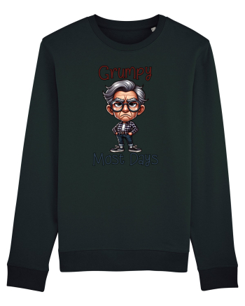 Grumpy Most Days | Grandpa | Bunicul Tafnos Black