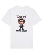 Grumpy Most Days | Grandpa | Bunicul Tafnos Tricou mânecă scurtă Unisex Rocker