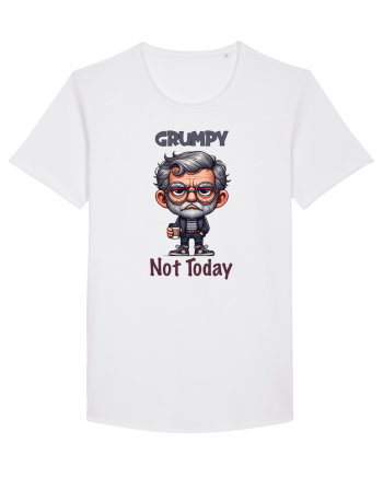 Grumpy Not Today | Grandpa | Bunicul Tafnos White
