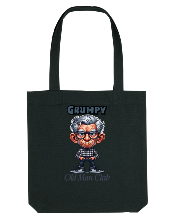 Grumpy Old Man Club | Grandpa | Bunicul Tafnos Black