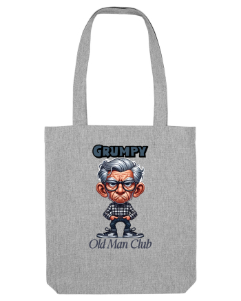 Grumpy Old Man Club | Grandpa | Bunicul Tafnos Heather Grey