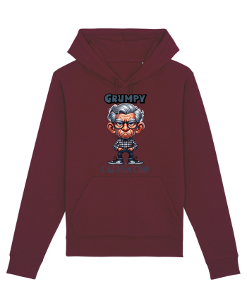 Grumpy Old Man Club | Grandpa | Bunicul Tafnos Burgundy