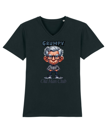 Grumpy Old Man Club | Grandpa | Bunicul Tafnos Black