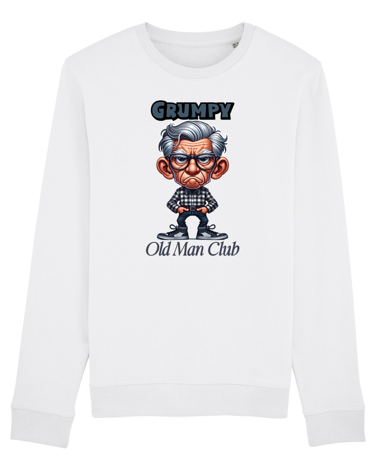 Bluză mânecă lungă Unisex Rise White
