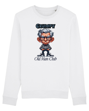 Grumpy Old Man Club | Grandpa | Bunicul Tafnos White