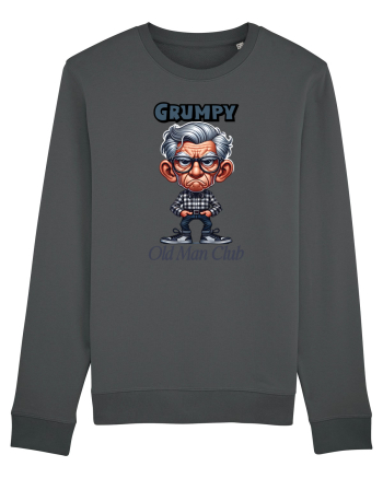Grumpy Old Man Club | Grandpa | Bunicul Tafnos Anthracite