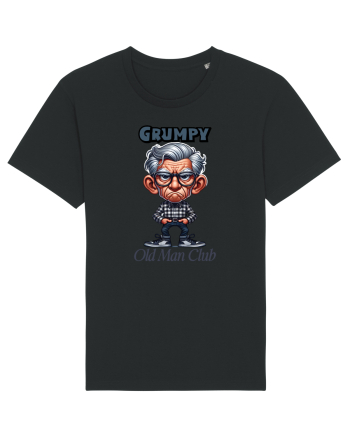 Grumpy Old Man Club | Grandpa | Bunicul Tafnos Black