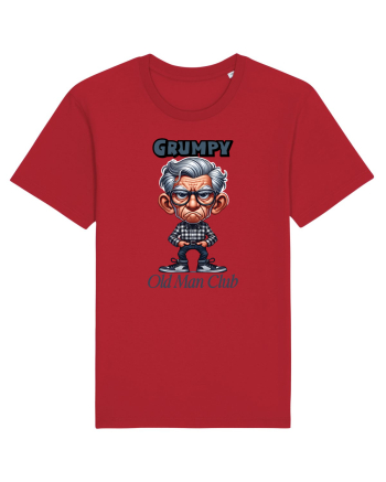 Grumpy Old Man Club | Grandpa | Bunicul Tafnos Red