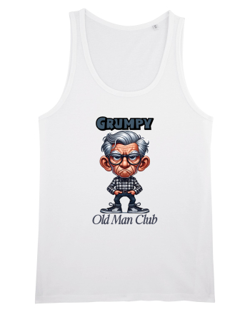 Grumpy Old Man Club | Grandpa | Bunicul Tafnos White
