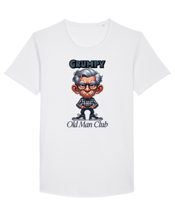 Grumpy Old Man Club | Grandpa | Bunicul Tafnos White