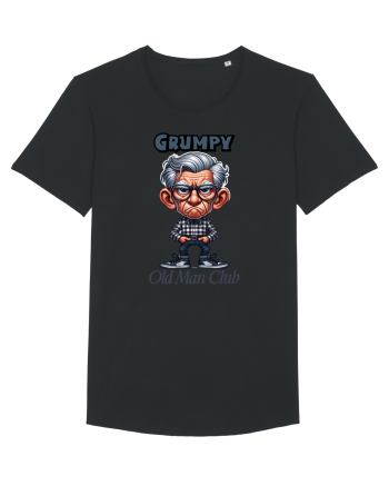 Grumpy Old Man Club | Grandpa | Bunicul Tafnos Black