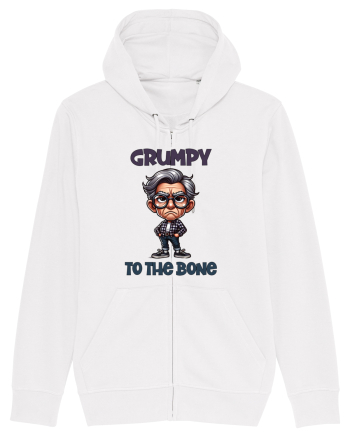 Grumpy To The Bone | Grandpa | Bunicul Tafnos White