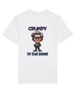 Grumpy To The Bone | Grandpa | Bunicul Tafnos Tricou mânecă scurtă Unisex Rocker