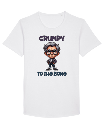 Grumpy To The Bone | Grandpa | Bunicul Tafnos White