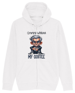 Grumpy Without My Coffee | Grandpa | Bunicul Tafnos Hanorac cu fermoar Unisex Connector