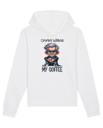 Grumpy Without My Coffee | Grandpa | Bunicul Tafnos Hanorac Unisex Drummer