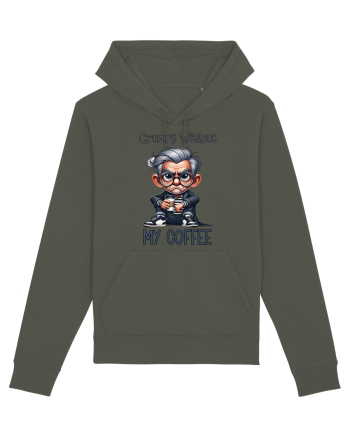 Grumpy Without My Coffee | Grandpa | Bunicul Tafnos Khaki