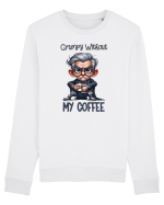 Grumpy Without My Coffee | Grandpa | Bunicul Tafnos Bluză mânecă lungă Unisex Rise