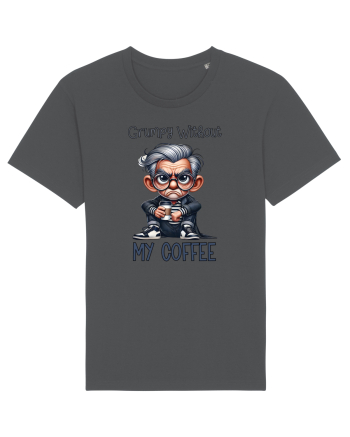 Grumpy Without My Coffee | Grandpa | Bunicul Tafnos Anthracite