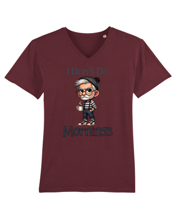 I Don't Do Mornings | Grandpa | Bunicul Tafnos Burgundy