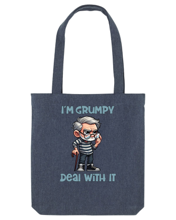 I'm Grumpy Deal With It | Grandpa | Bunicul Tafnos Midnight Blue