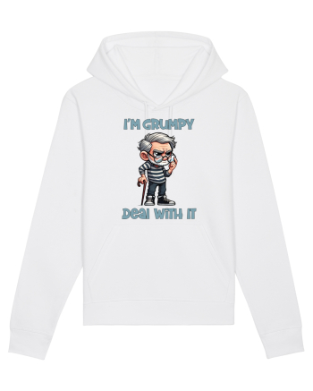 I'm Grumpy Deal With It | Grandpa | Bunicul Tafnos White