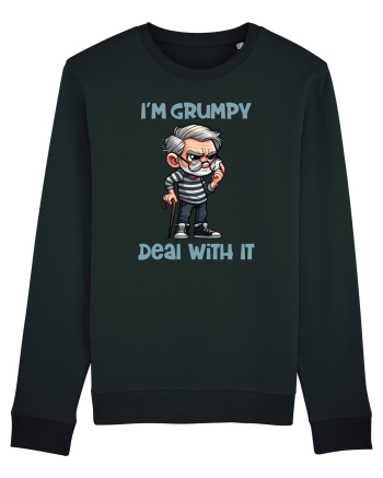 I'm Grumpy Deal With It | Grandpa | Bunicul Tafnos Black