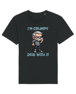 I'm Grumpy Deal With It | Grandpa | Bunicul Tafnos Tricou mânecă scurtă Unisex Rocker