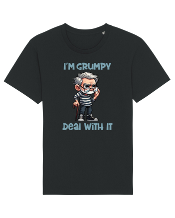 I'm Grumpy Deal With It | Grandpa | Bunicul Tafnos Black