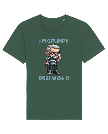 I'm Grumpy Deal With It | Grandpa | Bunicul Tafnos Bottle Green