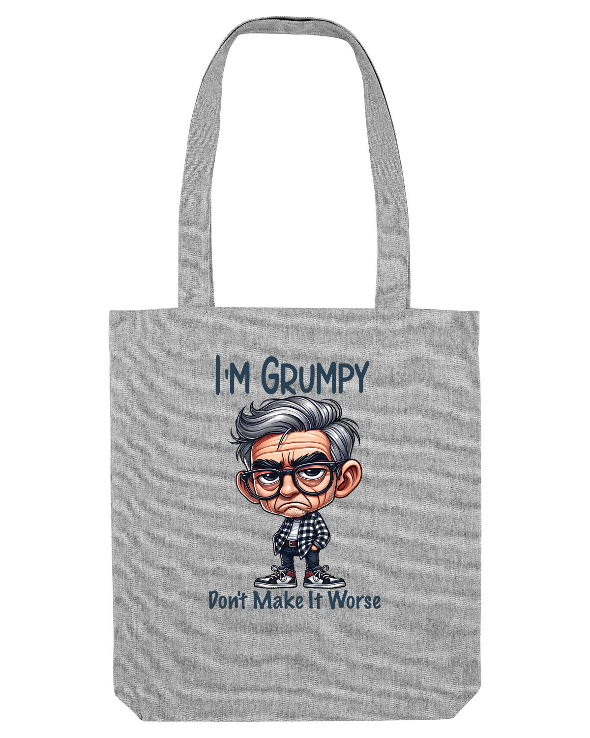 Sacoșă textilă Heather Grey