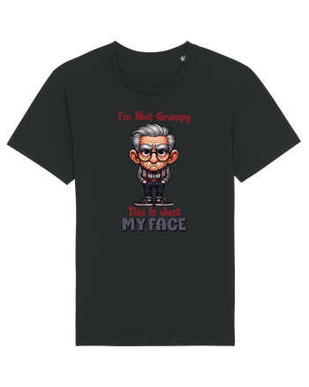 I'm Not Grumpy This Is Just My Face | Grandpa | Bunicul Tafnos Black