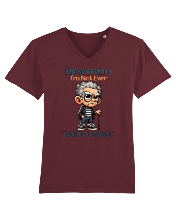 I'm So Grumpy I'm Not Ever Talking To Myself | Grandpa | Bunicul Tafnos Burgundy