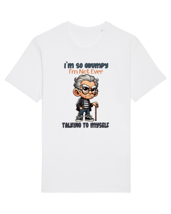 I'm So Grumpy I'm Not Ever Talking To Myself | Grandpa | Bunicul Tafnos White