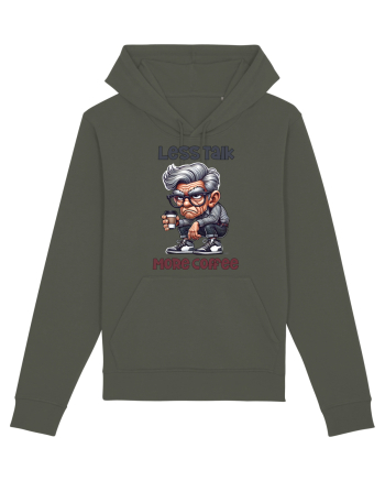 Less Talk More Coffee | Grandpa | Bunicul Tafnos Khaki
