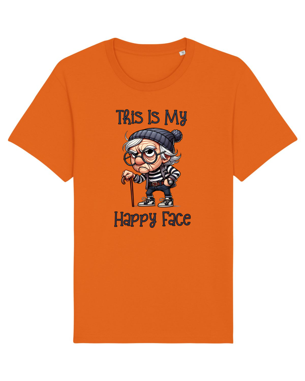 Tricou mânecă scurtă Unisex Rocker Bright Orange