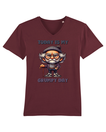 Today Is My Grumpy Day | Grandpa | Bunicul Tafnos Burgundy