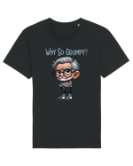 Why So Grumpy | Grandpa | Bunicul Tafnos Tricou mânecă scurtă Unisex Rocker