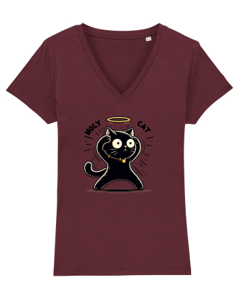 Holy cat 1 Burgundy