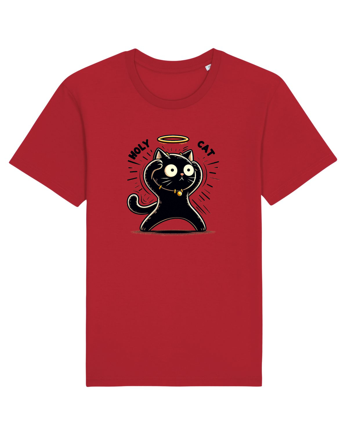 Tricou mânecă scurtă Unisex Rocker Red