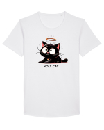 Holy cat 3 Tricou mânecă scurtă guler larg Bărbat Skater