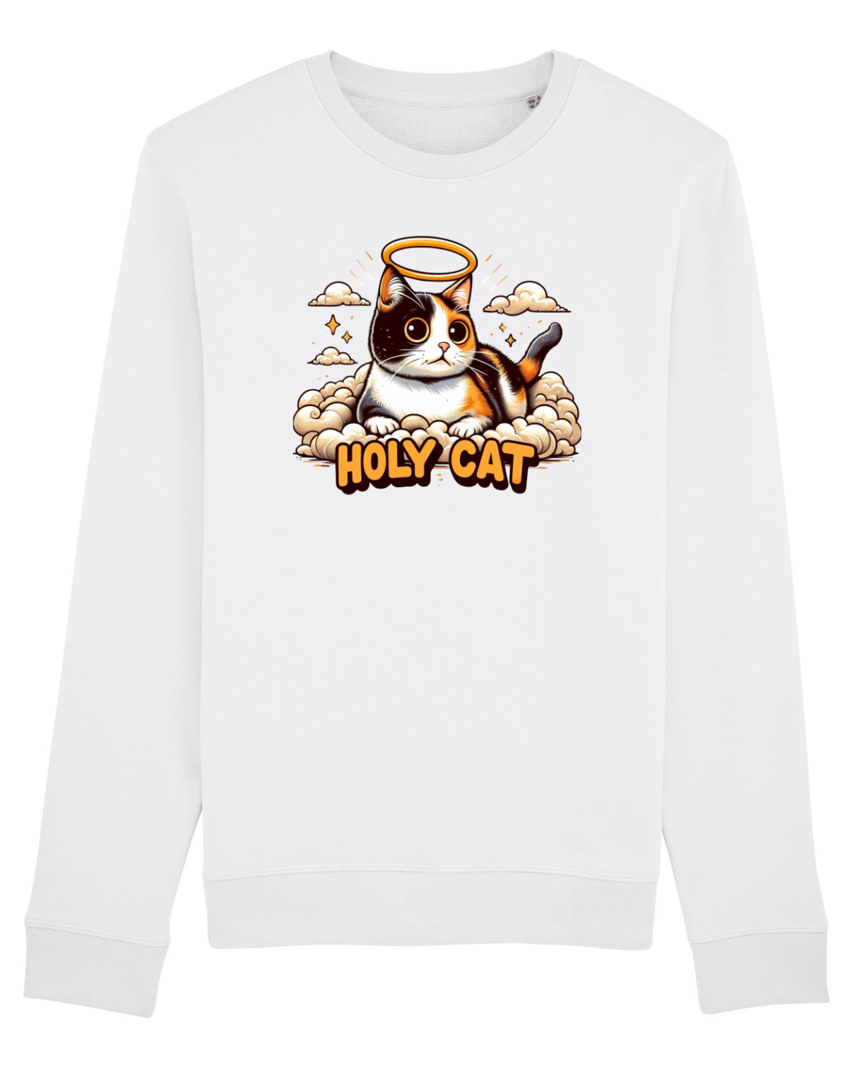 Bluză mânecă lungă Unisex Rise White