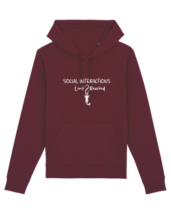 Social Interactions Burgundy