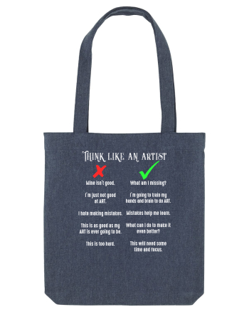 Think like an Artist Midnight Blue