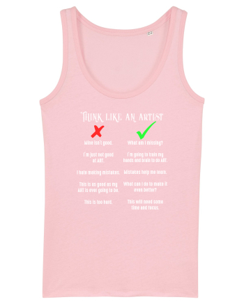 Think like an Artist Cotton Pink