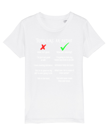 Think like an Artist White