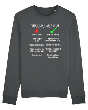Think like an Artist Anthracite